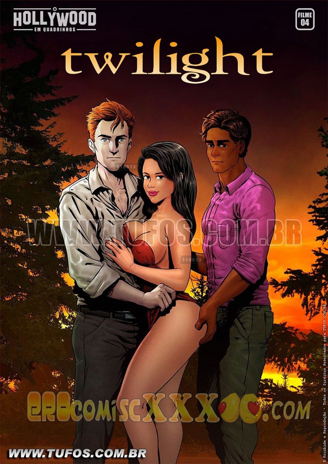 001 2 1061x1500 - In Hollywood Em Quadrinhos 4. Twilight.