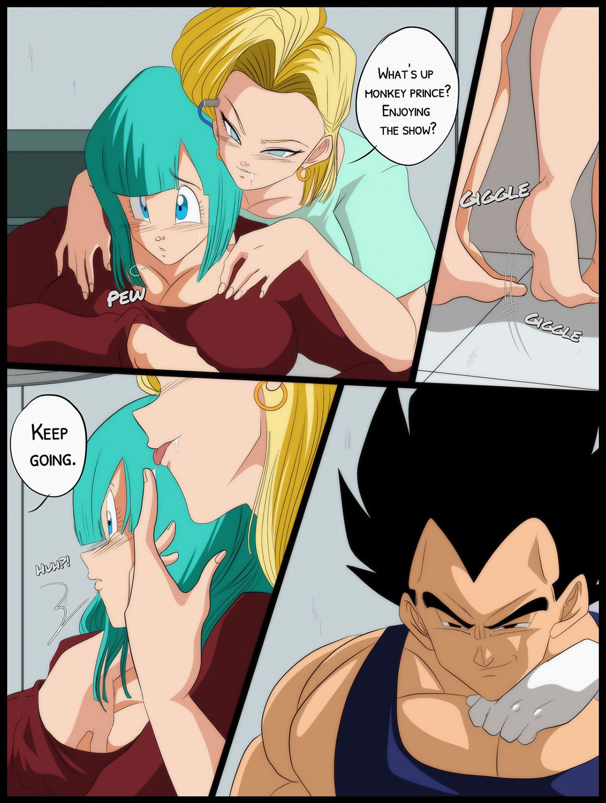 Blackout - Nala1588 (Dragon Ball). 14 3 - Blackout - Nala1588 (Dragon Ball).