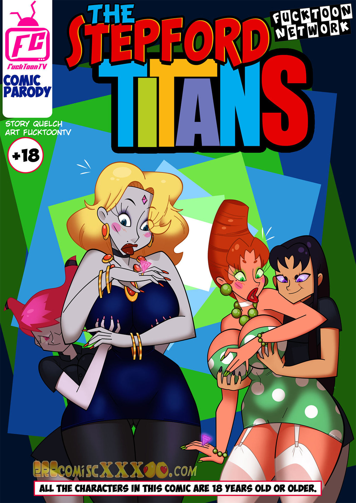 1 10 - THE STEPFORD TITANS - FUCKTOONTV.