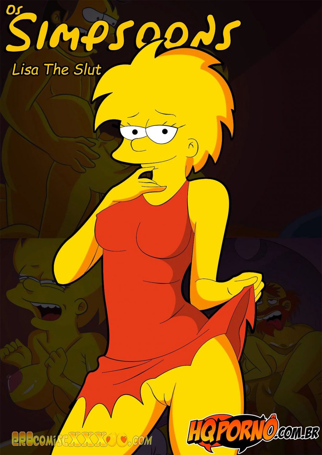 1 2 1061x1500 - OS SIMPSONS- LISA THE SLUT - HQPORNO.