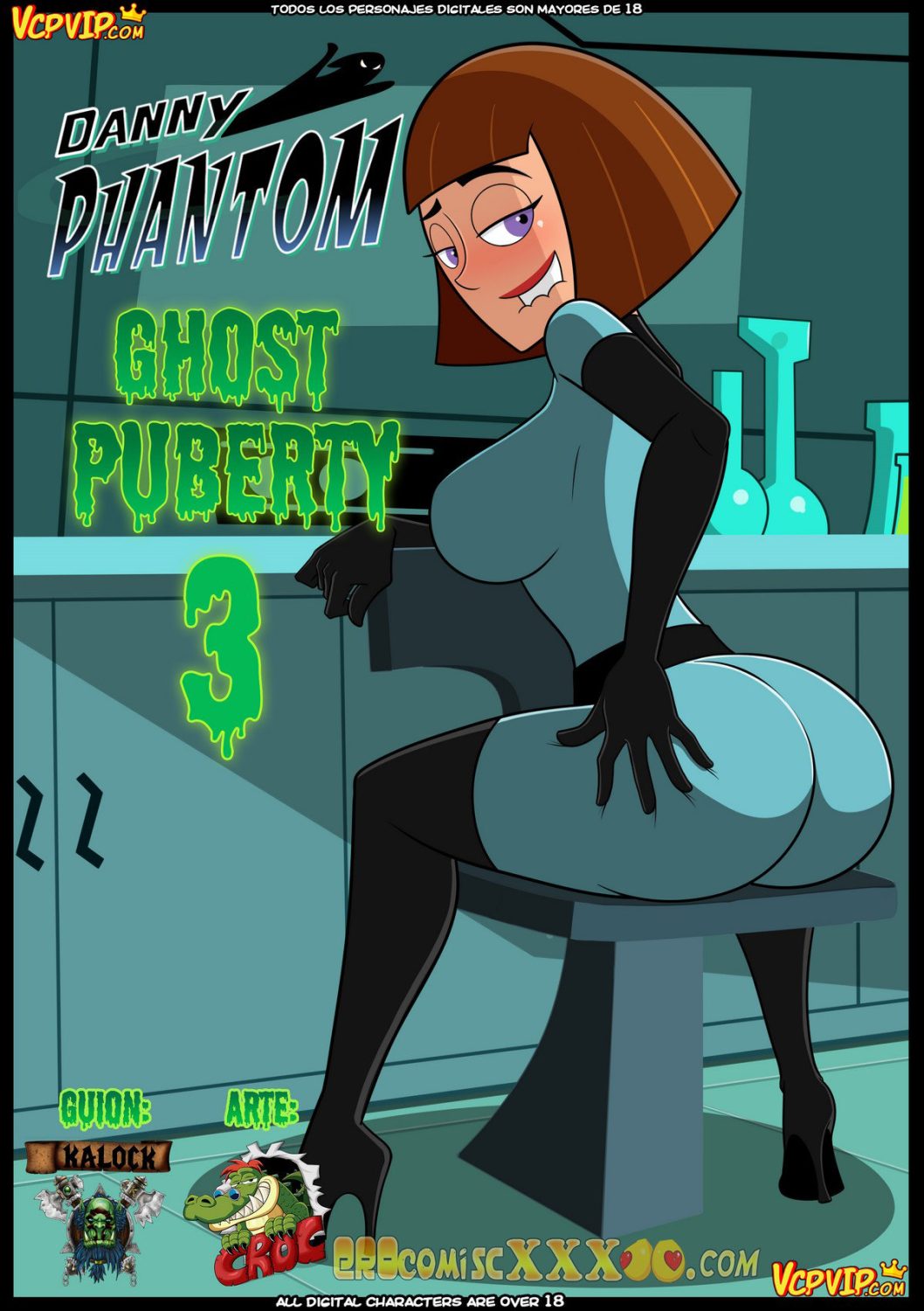 1 18 1058x1500 - GHOST PUBERTY 3 - CROC (DANNY PHANTOM).