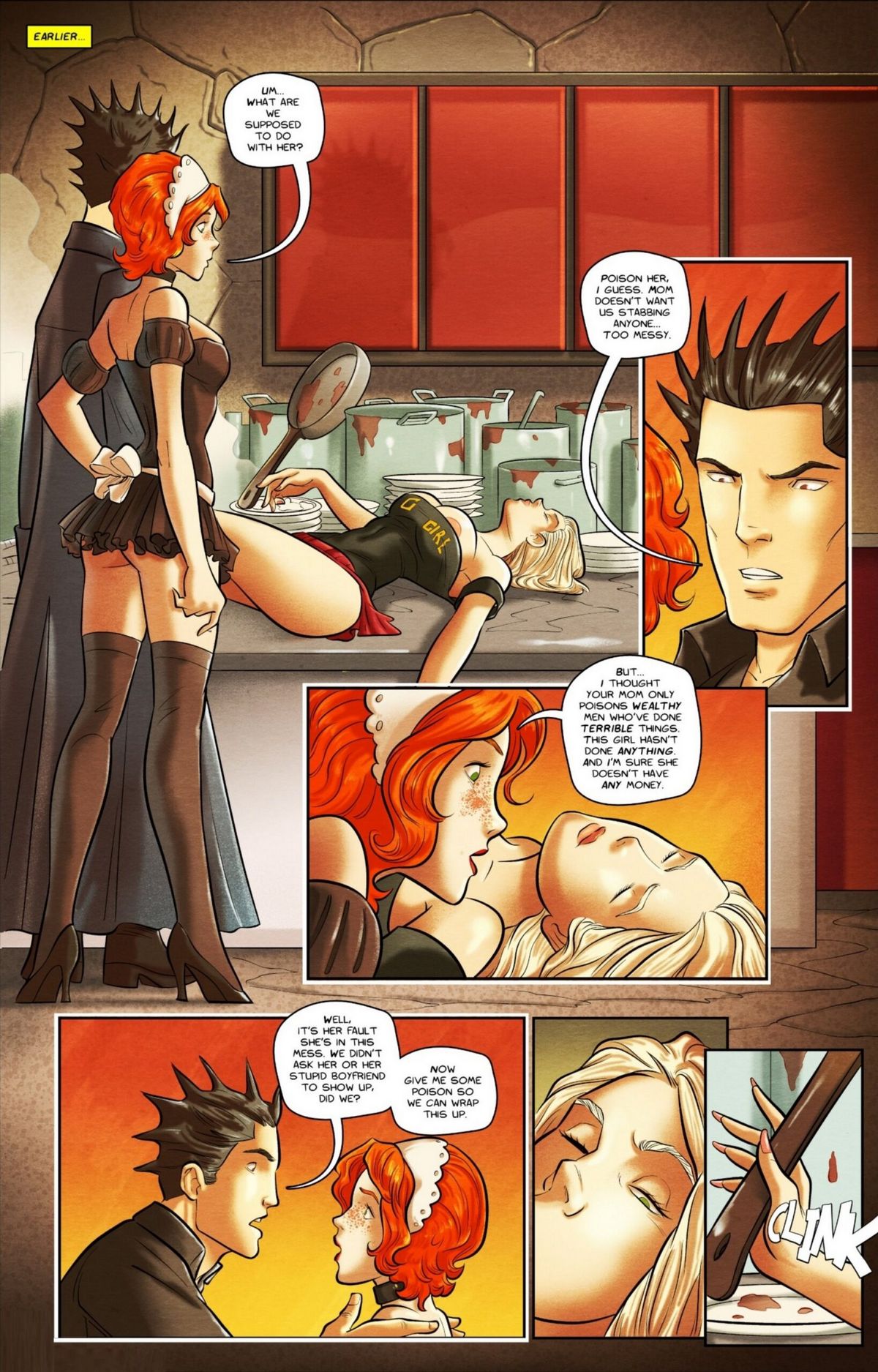 CURSE OF THE BLACK MANTIS 2- JABCOMIX. Curse of the Black Mantis 2 JabComix 8 scaled 1 - CURSE OF THE BLACK MANTIS 2- JABCOMIX.