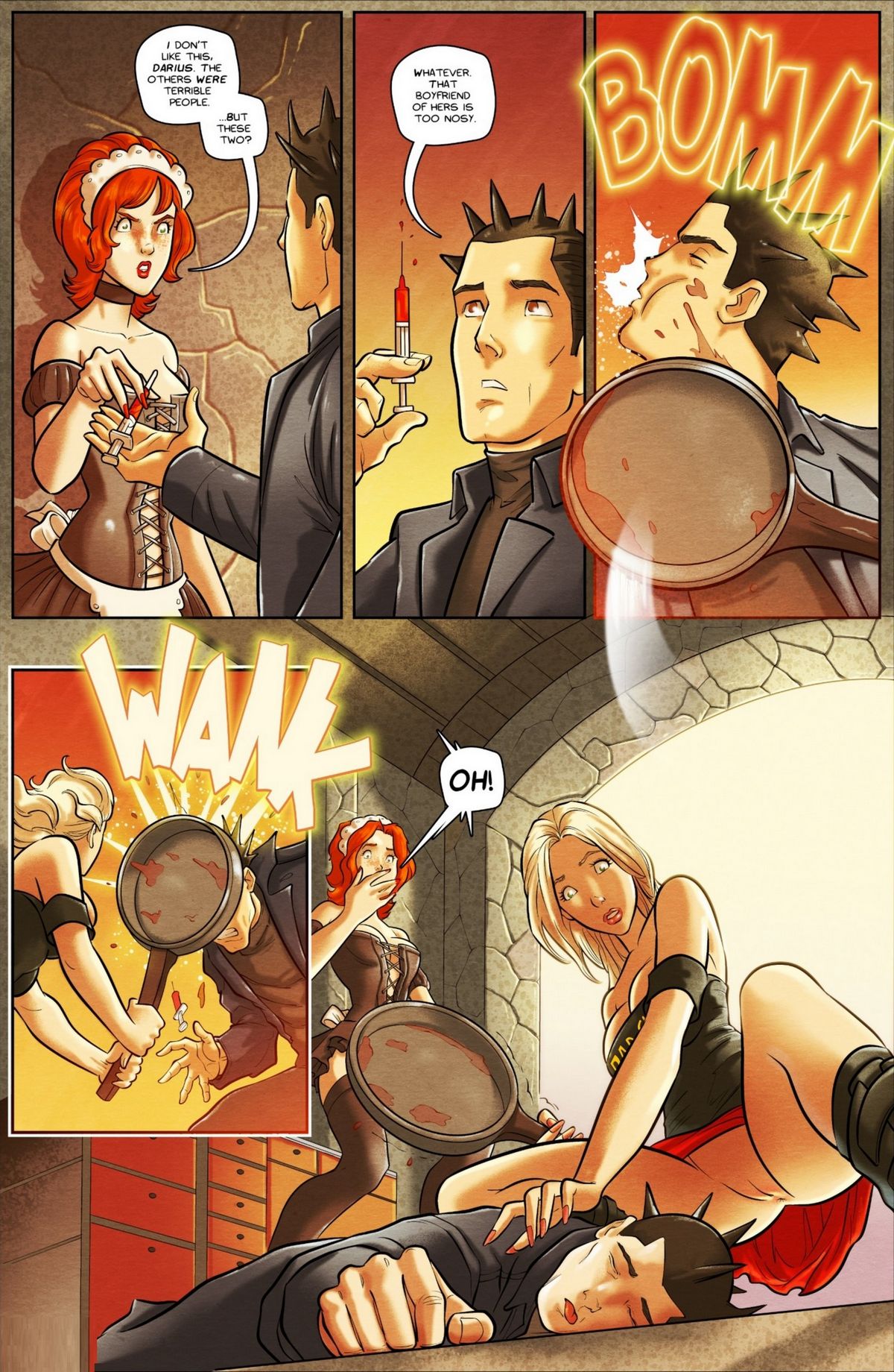 CURSE OF THE BLACK MANTIS 2- JABCOMIX. Curse of the Black Mantis 2 JabComix 9 - CURSE OF THE BLACK MANTIS 2- JABCOMIX.