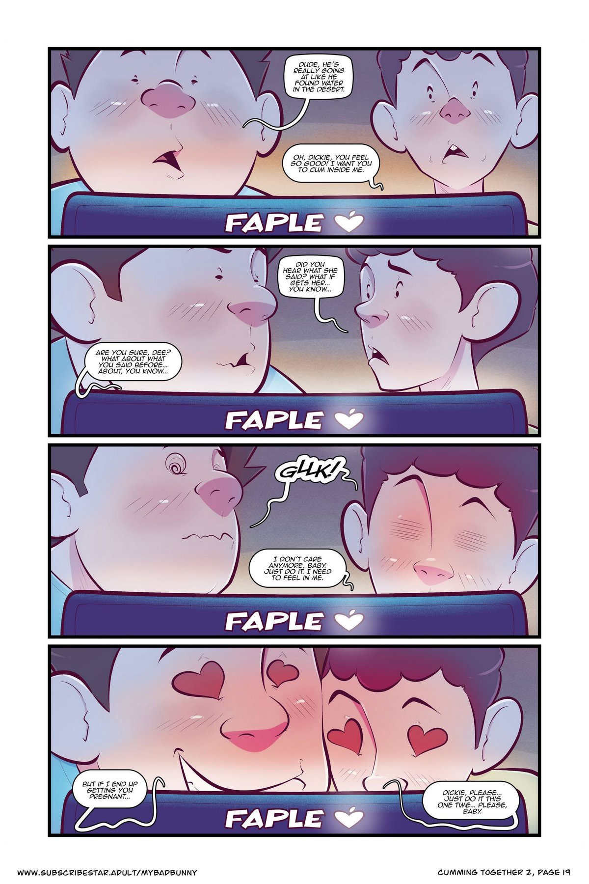 CUMMING TOGETHER 2 -  My Bad Bunny Cumming Together 2 My Bad Bunny 20 - CUMMING TOGETHER 2 -  My Bad Bunny