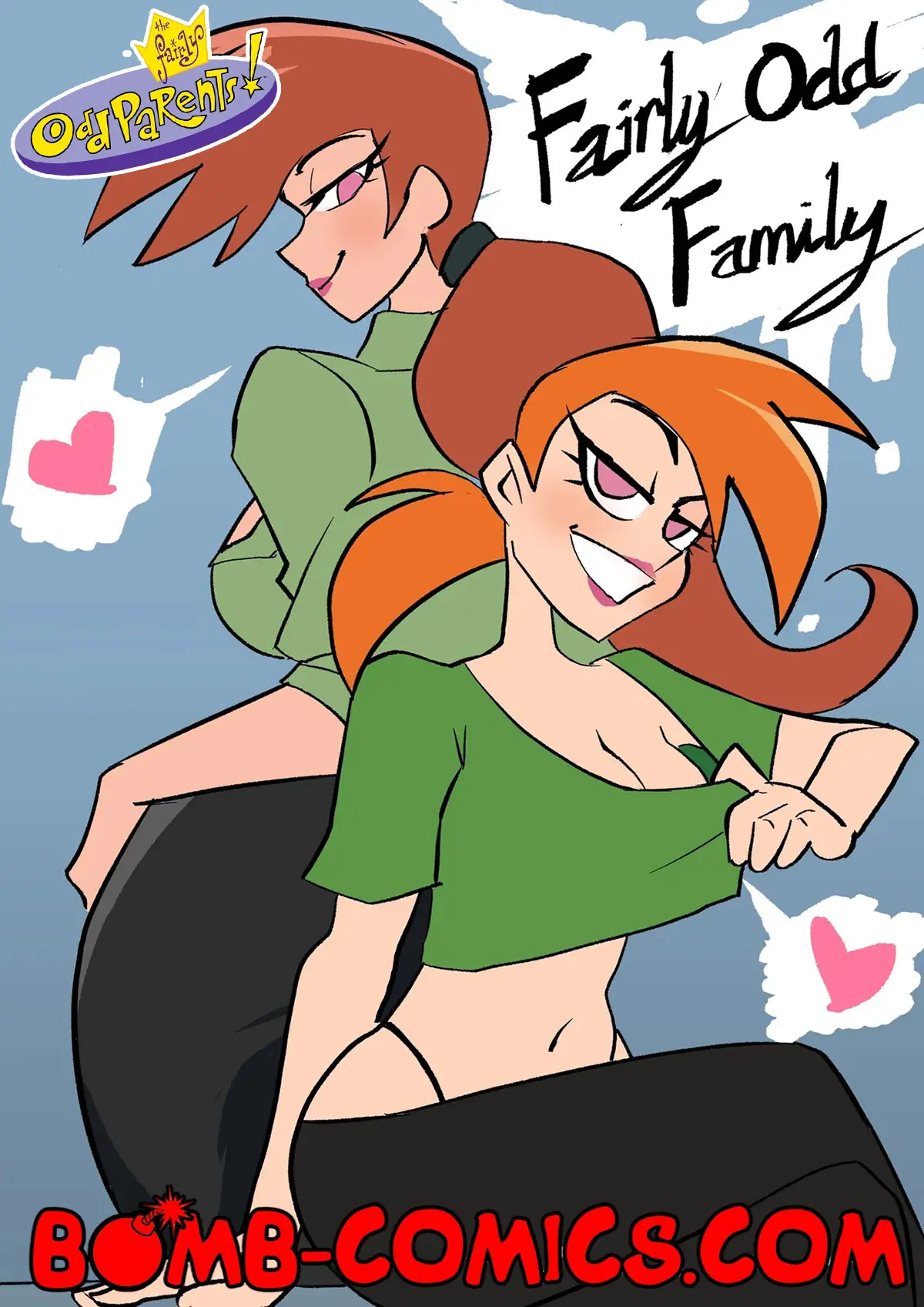 Porn comic Fairly Odd Family